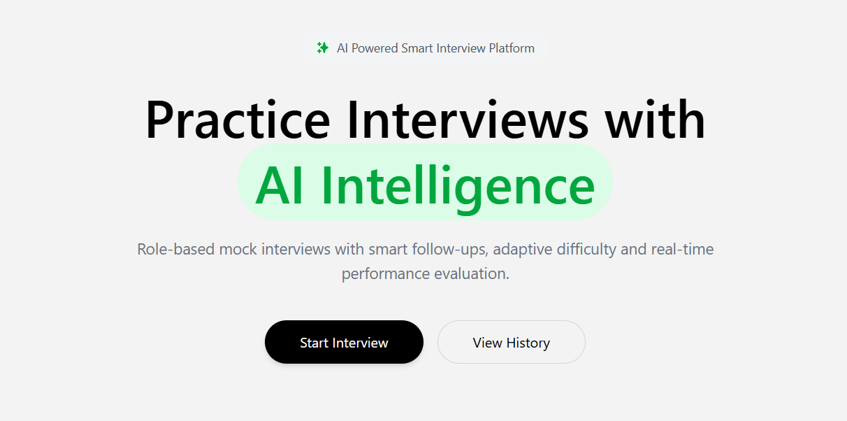 AI Mock Interview & Placement Guidance